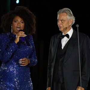 Jennifer Hudson, Andrea Bocelli à la soirée concert "Grace for the World" au Vatican le 13 septembre 2025 ; un concert unique sur la place Saint-Pierre. Backgrid UK/ Bestimage