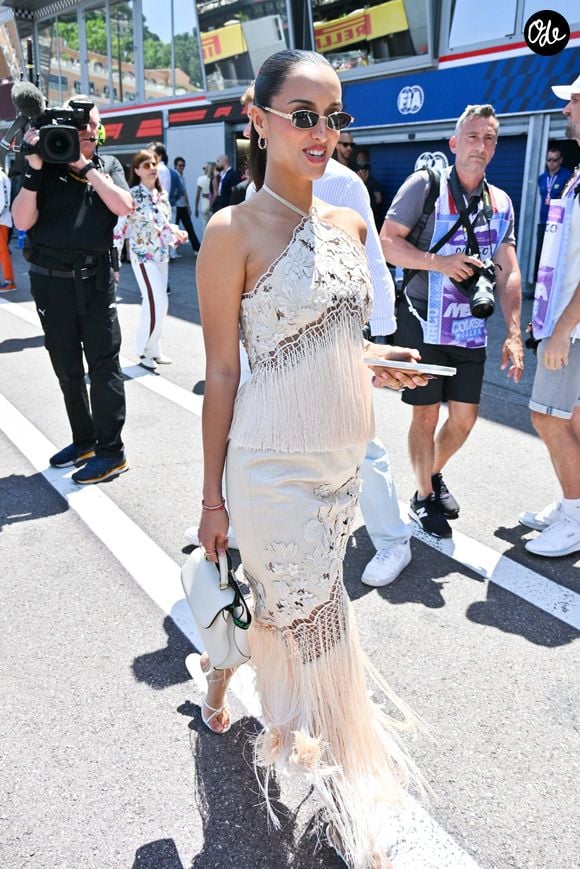 Alexandra Leclerc arrive dans les paddocks du Grand Prix de F1 de Monaco 2026.

© Manuele Mangiarotti/IPA via ZUMA Press/Bestimage