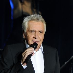 Michel Sardou en concert au Palais Omnisports de Paris Bercy a Paris le 12 Decembre 2012.