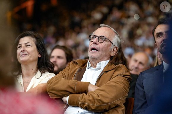 Fabrice Luchini et sa compagne Emmanuelle Garassino lors de la cérémonie d'ouverture de la 15ème édition du Festival du film Lumière à Lyon, du 15 au 22 octobre 2023. Lyon le 14 octobre 2023.
© Sandrine Thesillat / Panoramic / Bestimage