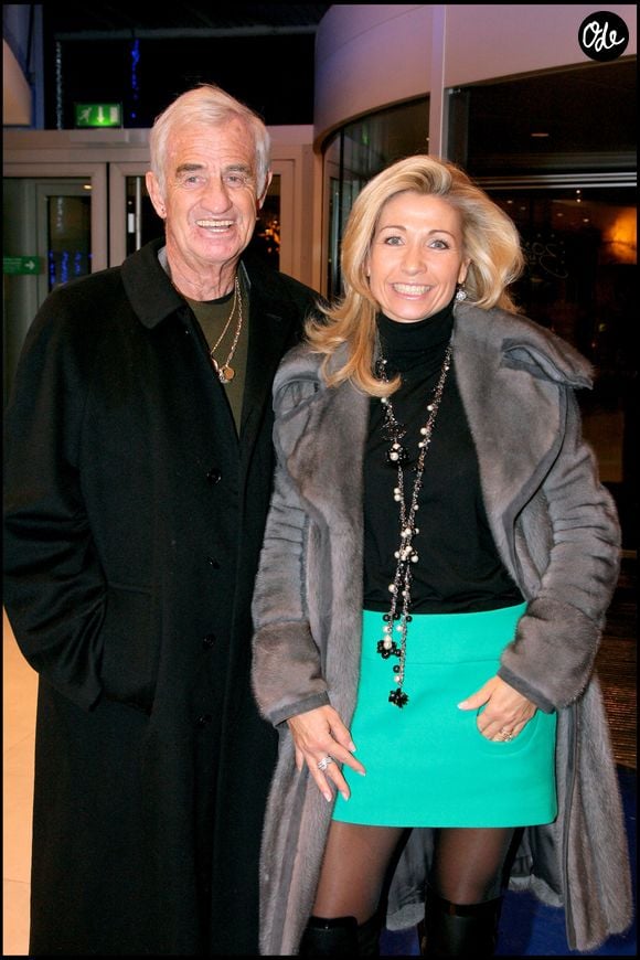 JEAN PAUL ET NATTY BELMONDO - POUR SES 40 ANS, LAURENT GERRA "FLINGUE EN MUSIQUE" AU PALAIS DES CONGRES DE PARIS