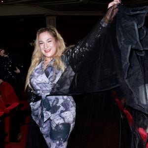 Marilou Berry -  Arrivées au défilé Julien Fournié Haute Couture printemps/été 2024 (PFW) à Paris le 23 janvier 2024.

© Christophe Aubert via Bestimage