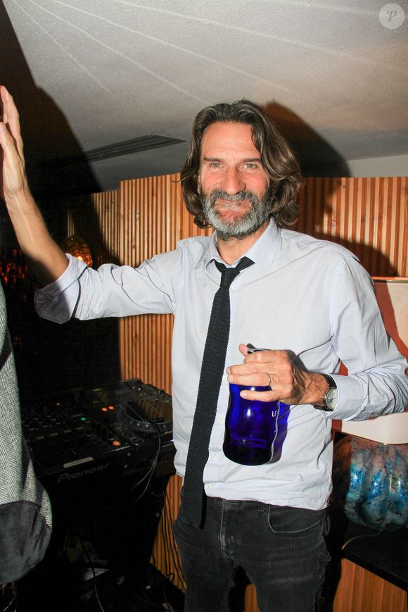 Exclusif - Frédéric Beigbeder - Le club Silencio Paris donne carte blanche à F.Beigbeder pour la soirée de ses 10 ans à Paris le 3 novembre 2022. © Philippe Baldini / Bestimage