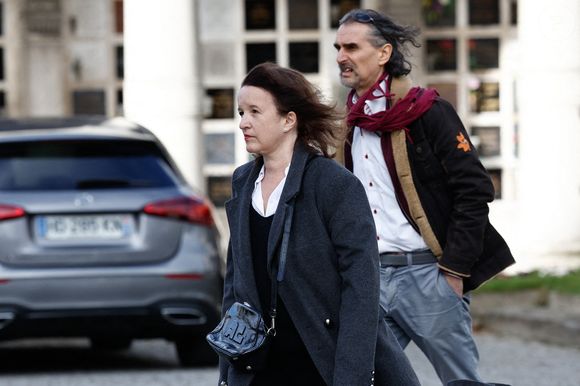 Anne Roumanoff - Obsèques d'Isabelle Mergault à la Coupole du Père-Lachaise à Paris le 30 mars 2026. © Cyril Moreau - Dominique Jacovides / Bestimage