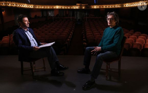 Exclusif - Richard Kolinka lors de l'enregistrement de l'émission "Olympiascope" au théâtre Antoine, présentée par B.Montiel et diffusée le mardi 13 mai 2025, à Paris, le 18 février 2025. © Denis Guigenbourg/Bestimage