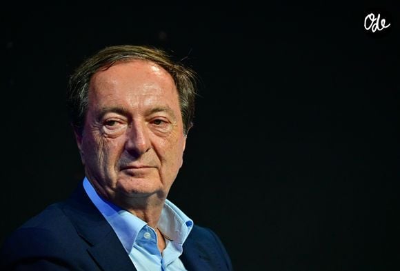 Michel-Édouard Leclerc lors du débat “La nuit de la nouvelle République” à l’initiative de G.Attal au Palais Brongniart à Paris le 27 janvier 2026.

© Christian Liewig / Bestimage