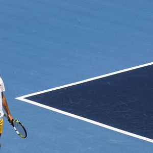 Benoit Paire - Tournoi UTS de Tennis - Los Angeles le 22 juillet 2023.