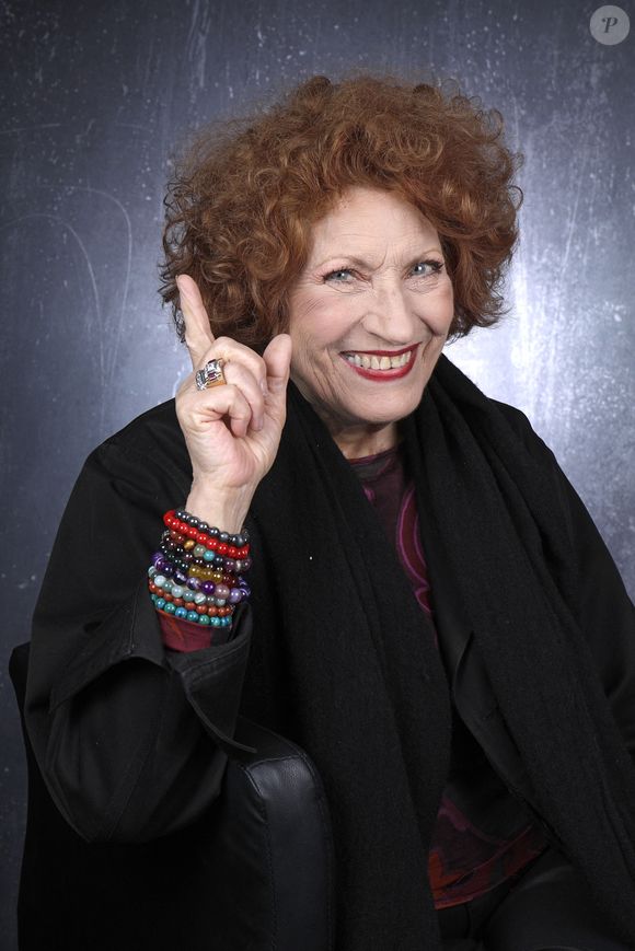 Portrait de Andréa Ferréol lors de l'enregistrement de l'émission "Chez Jordan". Le 24 mai 2023. © Cédric Perrin / Bestimage