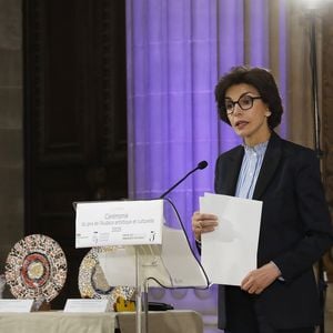 celui du Panthéon

Rachida Dati - 13ème édition de la cérémonie de remise du prix de l'Audace artistique et culturelle au Panthéon à Paris le 20 mai 2025. © Marc Ausset-Lacroix/Bestimage