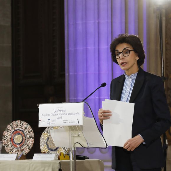 celui du Panthéon

Rachida Dati - 13ème édition de la cérémonie de remise du prix de l'Audace artistique et culturelle au Panthéon à Paris le 20 mai 2025. © Marc Ausset-Lacroix/Bestimage