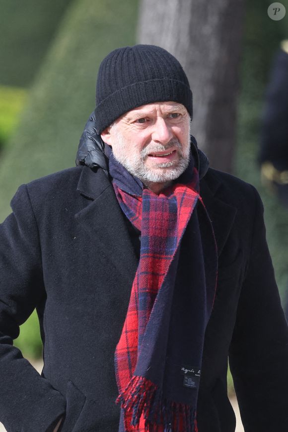 Denis Podalydès - Hommage national rendu à l'ancien Premier ministre français Lionel Jospin à l'Hôtel des Invalides à Paris le 26 mars 2026. Dominique Jacovides/Bestimage