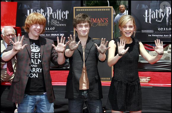 Emma Watson, Rupert Grint, Daniel Radcliffe à Hollywood
©ALAIN ROLLAND / MAXIMA PROD / BESTIMAGE