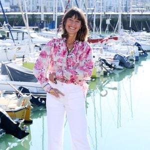 Alexia Laroche-Joubert lors du photocall du Festival de la Fiction de la Rochelle le 18 Septembre 2025. © Denis Guignebourg/Bestimage