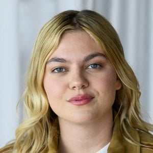Portrait de la chanteuse française Louane (Louane Emera) lors de l'événement promotionnel le plus important et le plus attendu de l'Eurovision à AFAS Live à Amsterdam. Amsterdam, Pays-Bas, le 5 avril 2025. Photo par Bruno Press/ABACAPRESS.COM