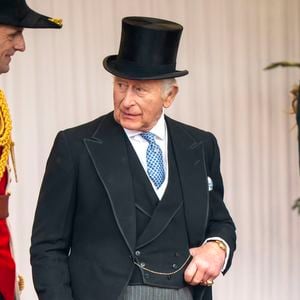 La famille royale d'Angleterre accueille le sultan d'Oman Haïtham ben Tariq au chateau de Windsor le 21 octobre 2026.

Photo : Backgrid UK/ Bestimage