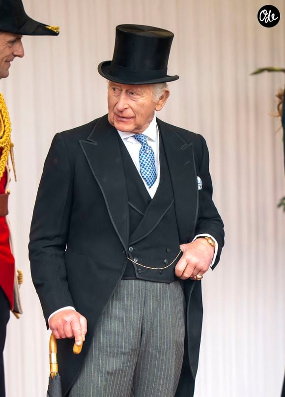La famille royale d'Angleterre accueille le sultan d'Oman Haïtham ben Tariq au chateau de Windsor le 21 octobre 2026.

Photo : Backgrid UK/ Bestimage