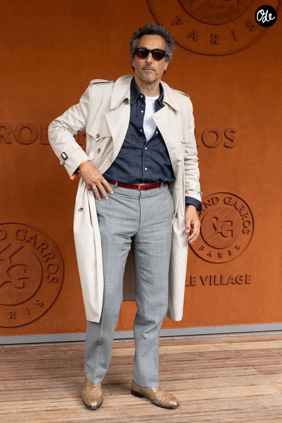 Vincent Elbaz au photocall du village lors des Internationaux de France de Tennis de Roland Garros 2026, à Paris, France, le 5 juin 2026. © Jacovides-Moreau/Bestimage