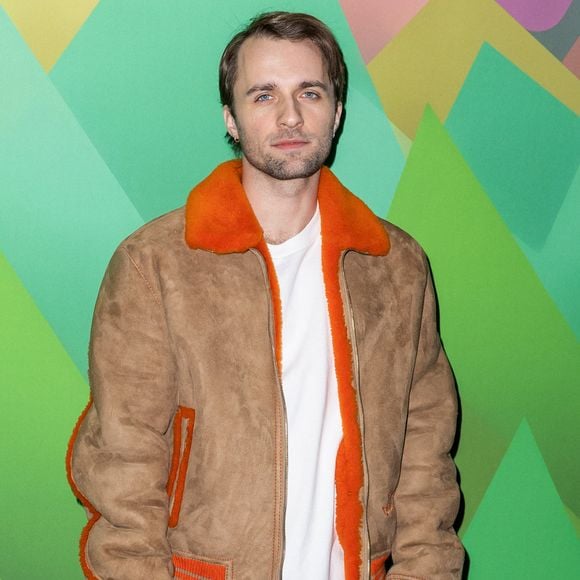 Squeezie au photocall du défilé Louis Vuiton lors de la Fashion Week Homme automne-hiver 2023/24 de Paris, France, le 19 janvier 2023. © Olivier Borde/Bestimage