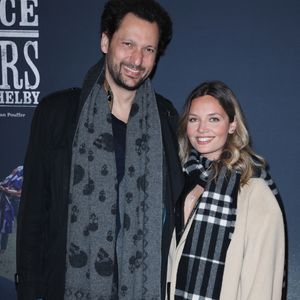 Eric-Antoine et sa compagne Gennifer Demey, présentatrice météo sur M6, assistent à l'avant-première de " Peaky Blinders : La Rédemption de Thomas Shelby " à La Scène Musicale à Paris le 12 mars 2025. Photo by Jerome Domné/ABACAPRESS.COM
