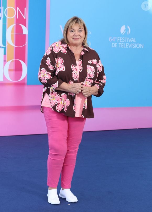 Michèle Bernier - Photocall de "Stagiaire" lors du 64ème Festival de Télévision de Monte Carlo au Grimaldi Forum de Monaco le 14 juin 2025.
© Denis Guignebourg / Bestimage
