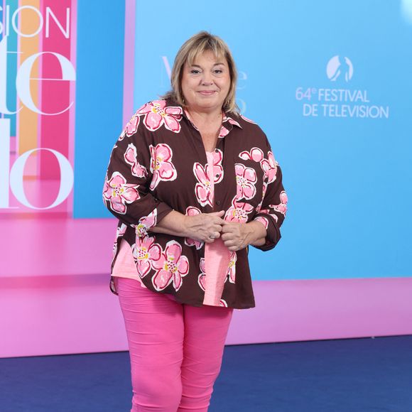 Michèle Bernier - Photocall de "Stagiaire" lors du 64ème Festival de Télévision de Monte Carlo au Grimaldi Forum de Monaco le 14 juin 2025.
© Denis Guignebourg / Bestimage