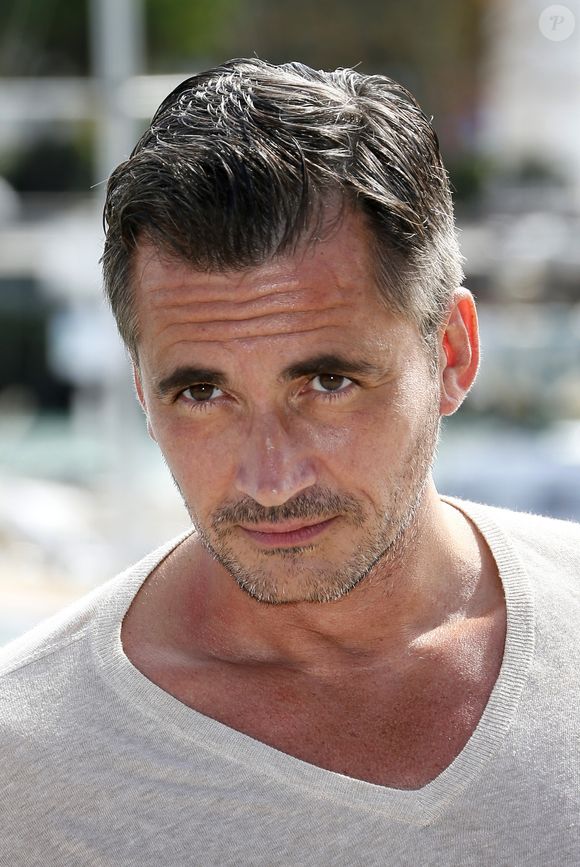 Olivier Minne présent au 15ème Festival de la Fiction TV à La Rochelle, dans l'ouest de la France, le 13 septembre 2013. Photo par Patrick Bernard/ABACAPRESS.COM
