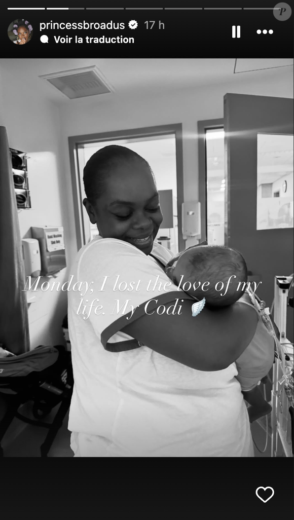 La petite fille n'avait que 10 mois.

Corie, la fille de Snoop Dog. Instagram