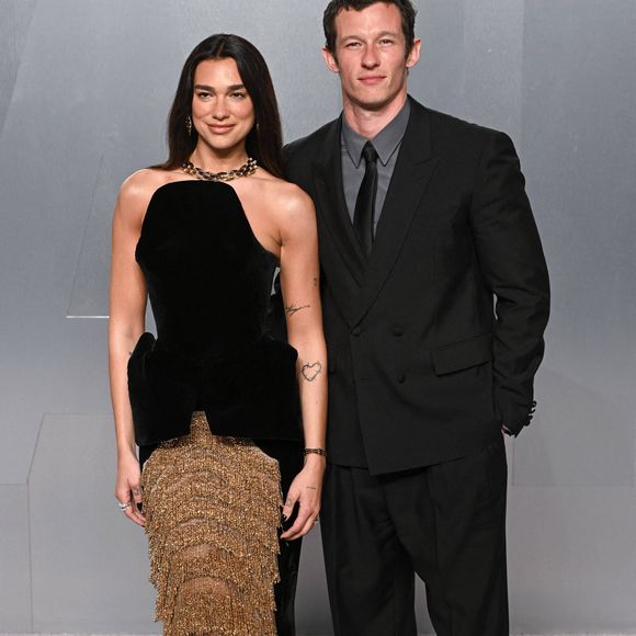 Dua Lipa et Callum Turner à leur arrivée à la soirée des Oscars organisée par Vanity Fair, aux David Geffen Galleries du LACMA. Crédit : Doug Peters/EMPICS ... Soirée des Oscars de Vanity Fair ... 16/03/2026 ... Los Angeles ... États-Unis ... Le crédit photo doit être libellé comme suit : Doug Peters/Doug Peters. Numéro de référence unique 83904503 ...
