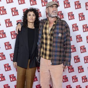 Rachida Brakni et Éric Cantona - Avant-première parisienne du film « The Killer » au Pathé Palace à Paris le 21 octobre 2024. © Olivier Borde / Guirec Coadic / Bestimage