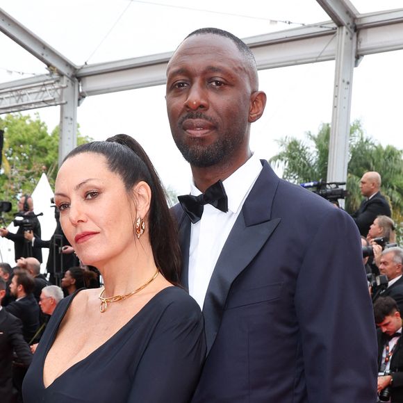 Karole Rocher et son mari Thomas Ngijol - Montée des marches du film « Highest 2 Lowest » lors du 78ème Festival International du Film de Cannes, au Palais des Festivals à Cannes. Le 19 mai 2025
© Jacovides-Moreau / Bestimage