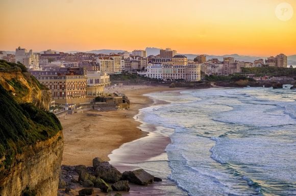 La Grande Plage de Biarritz, le soir. - © Atom Druid / 123RF