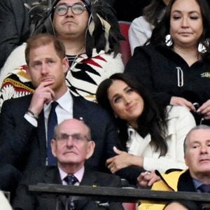 Le prince Harry et Meghan Markle assistent à la cérémonie d'ouverture des "Invictus Games Vancouver Whistler 2025" au Canada le 8 février 2025. Backgrid USA / Bestimage