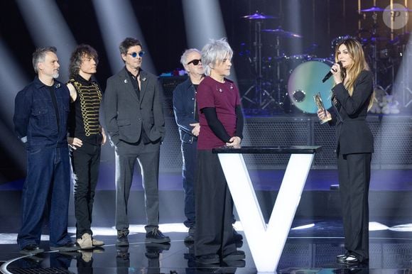 Exclusif - Le groupe Indochine reçoit un prix spécial aux Victoires de la Musique 2026 (41ème édition) pour sa tournée record de plus d'un million de spectateurs le 13 février 2026.

© Cyril Moreau / Bestimage