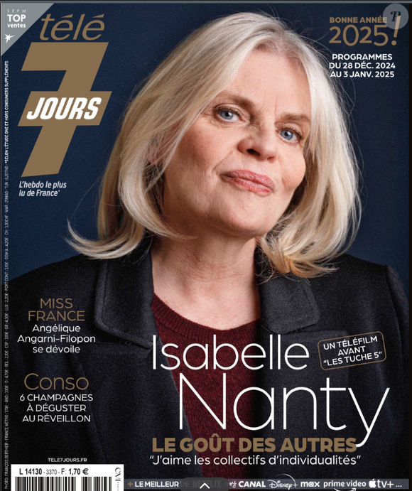 Isabelle Nanty, "Télé 7 Jours", 23 décembre 2024".