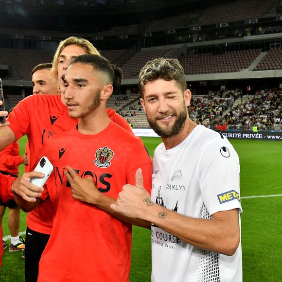 Paga - Match des Légendes, la rencontre qui mêle le football et le rugby au profit de l'association de P. Olmeta (ancien gardien de but et co-fondateur de l'association), "Un sourire, un espoir pour la vie" s'est déroulé à Nice à l'Allianz Riviera, le 26 septembre 2022. © Bruno Bebert/Bestimage