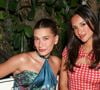 Elle a notamment craqué pour un produit phare de la marque de cosmétiques Rhode de Hailey Bieber.

Hailey Bieber et Alexandra Leclerc à Miami.

© Bestimage