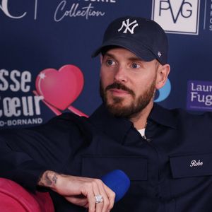 Exclusif - Matt Pokora (M. Pokora) - 16ème édition de l'évènement caritatif "Glisse en coeur" au Grand Bornand le 22 mars 2025.  © Denis Guignebourg/Bestimage