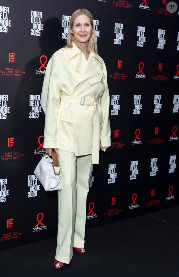 Kelly Rutherford au photocall du 22ème dîner de la mode pour le Sidaction à Paris le 30 janvier 2025.
© Olivier Borde / Bestimage