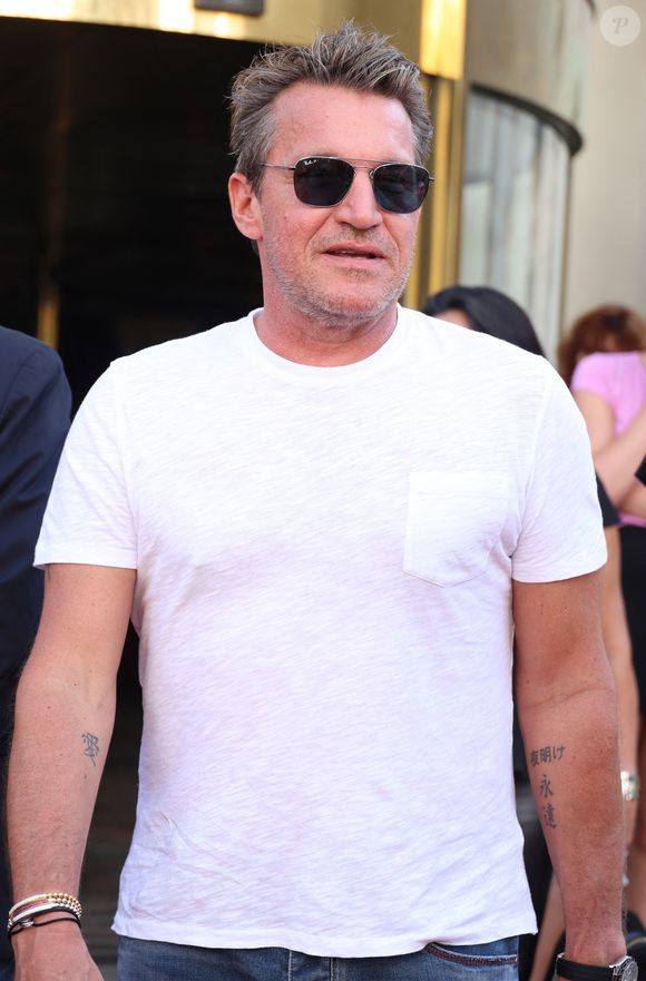 Benjamin Castaldi - Arrivées au photocall de la 3ème édition du Festival du Cinéma Français et de la Gastronomie d'Aix-les-Bains. Le 6 juin 2024. © Denis Guignebourg / Bestimage