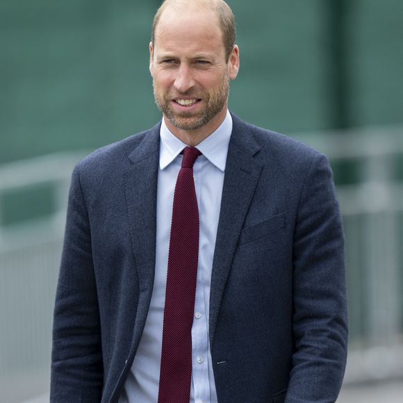 Le prince William de Galles en visite au "Wales Air Ambulance" à Llanelli. Le 10 septembre 2024 © GoffPhotos/Bestimage