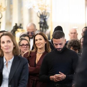 Vitaa, Slimane - Cérémonie de la remise de la médaille de chevalier de l'ordre des arts et des lettres à Alexandre Kirchhoff, PDG du label Capitol Music France par R.Dati au Ministère de la Culture à Paris le 9 janvier 2026.
Cyril Moreau / Bestimage