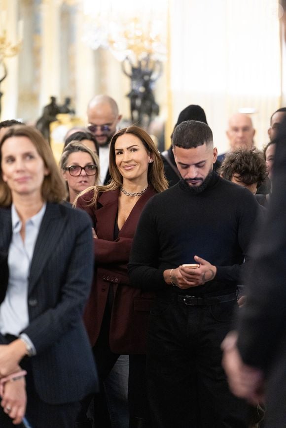 Vitaa, Slimane - Cérémonie de la remise de la médaille de chevalier de l'ordre des arts et des lettres à Alexandre Kirchhoff, PDG du label Capitol Music France par R.Dati au Ministère de la Culture à Paris le 9 janvier 2026.
Cyril Moreau / Bestimage