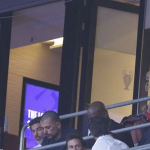 Tom Brady - Les célébrités dans les tribunes de la finale de la Ligue Des Champions 2025 "PSG - Inter Milan (5-0)" à l'Allianz Arena de Munich, le 31 mai 2025.
© Cyril Moreau/Bestimage