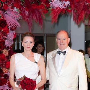Le prince Albert II de Monaco, La princesse Charlène de Monaco lors de la soirée de gala du Grand Prix de Formule 1 de Monaco à la salle des étoiles au Monte-Carlo Sporting à Monaco le 25 mai 2025.
© Olivier Huitel / Crystal / Bestimage