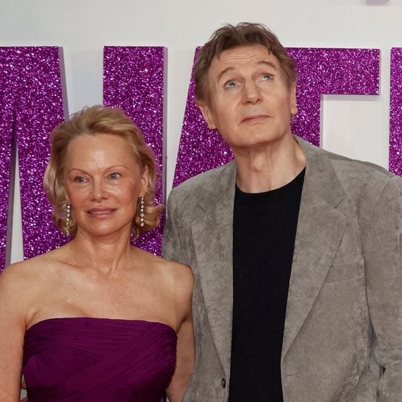 Lors de l'avant-première de leur nouveau film "The Naked Gun" dans lequel ils partagent l'affiche

Pamela Anderson et Liam Neeson - Première du film "The Naked Gun" au Cineworld Leicester Square à Londres, le 22 juillet 2025.   

Photo : Backgrid UK/ Bestimage