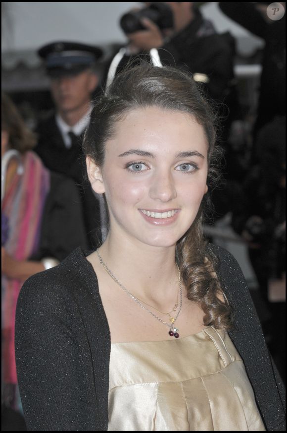 Léah, la fille de Dany Brillant, lors du 61e Festival de Cannes en 2008. Crédit : RACHID BELLAK / BESTIMAGE