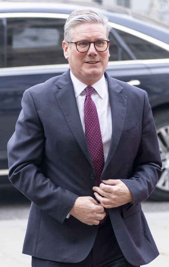 Le Premier ministre Keir Starmer - La famille royale britannique célèbre le 76ème Commonwealth Day à l'abbaye de Westminster à Londres, le 10 mars 2025. 
Crédit : GOFF INF / BESTIMAGE