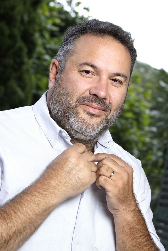 Rendez-vous avec Bruce Toussaint lors de la 5ème édition des écrivains chez Gonzague Saint Bris à Chanceaux-près-Loches le 27 août 2023.
© Cédric Perrin / Bestimage