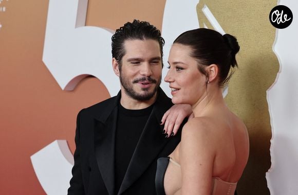 François Civil, Adèle Exarchopoulos - Photocall de la 50ème édition de la cérémonie des César à l'Olympia à Paris, France, le 28 février 2025 © Dominique Jacovides - Olivier Borde / Bestimage