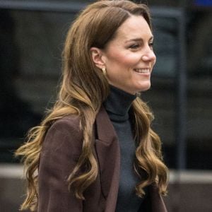 Catherine Kate Middleton, princesse de Galles, visite la National Gallery pour lancer un nouveau projet de la Royal Foundation Centre for Early Childhood visant à soutenir les jeunes enfants dans le développement de compétences sociales le 4 février 2025.